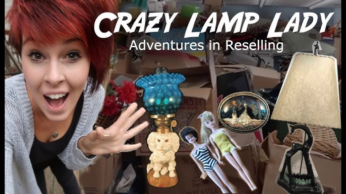 crazy lamp lady